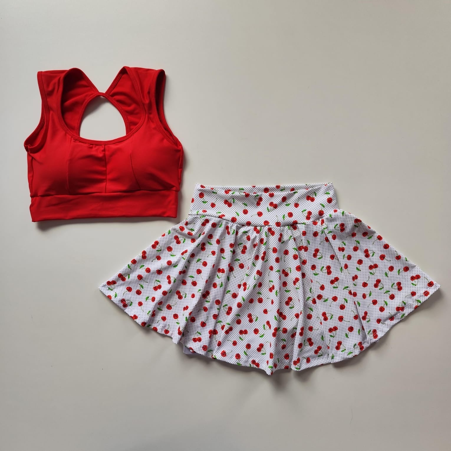 Skort cherry set