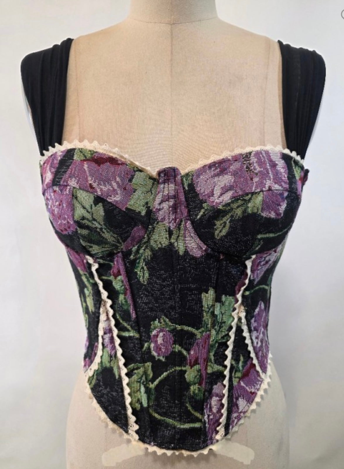 Floral corset