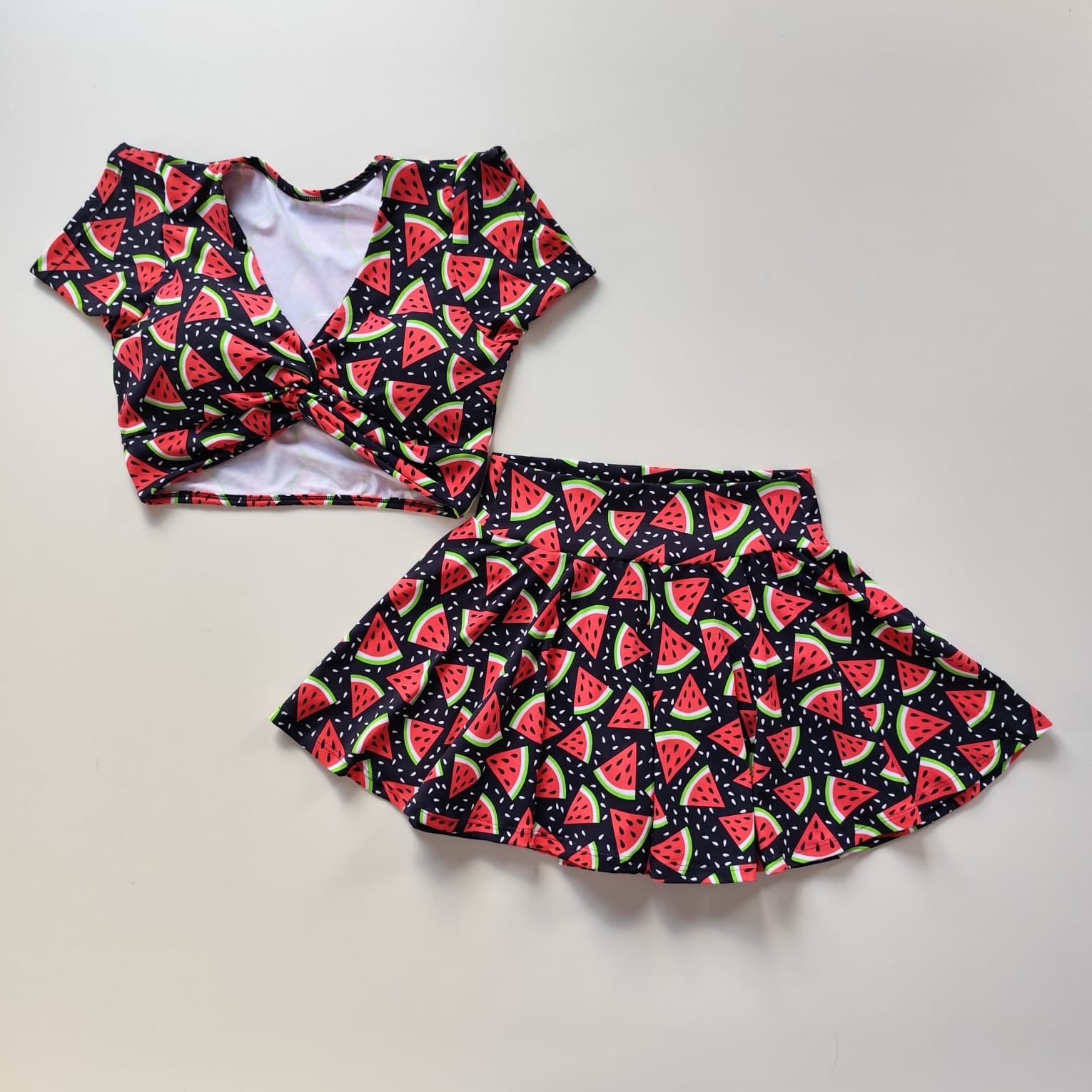 Watermelon skort set