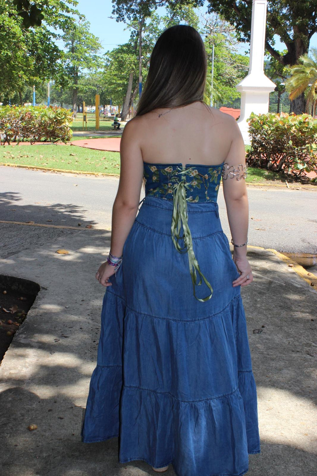 👖 Falda Maxi Denim