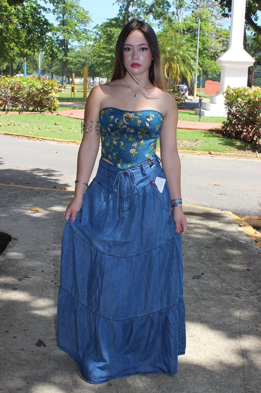 👖 Falda Maxi Denim