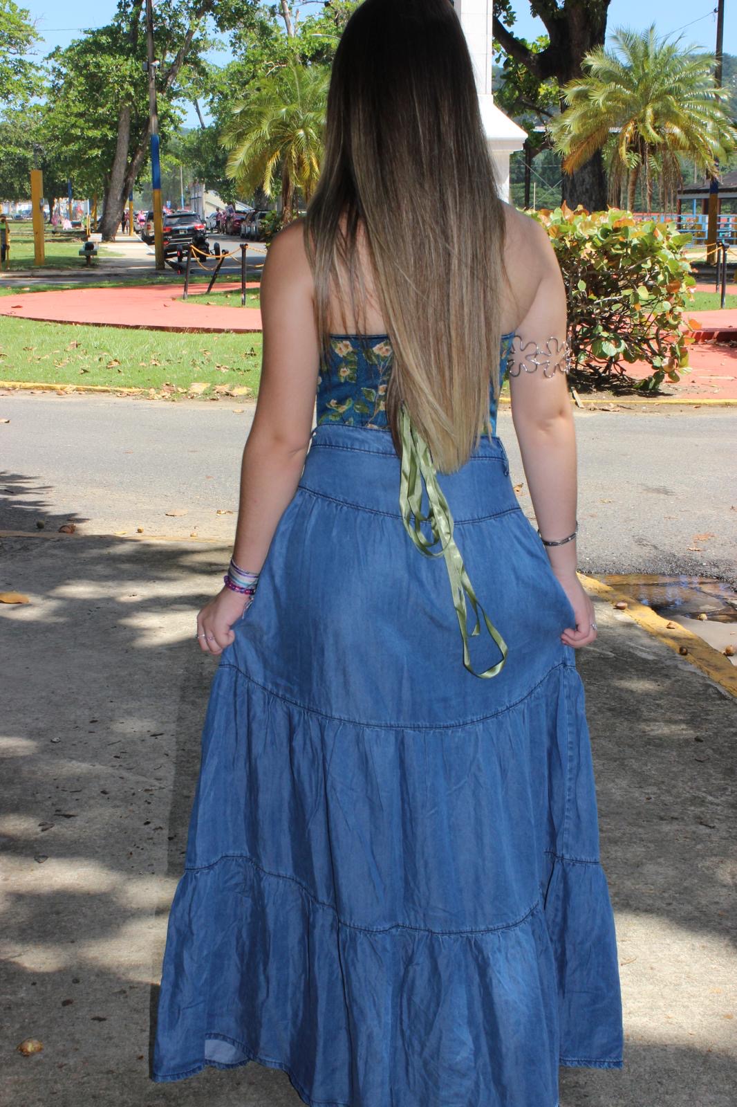 👖 Falda Maxi Denim