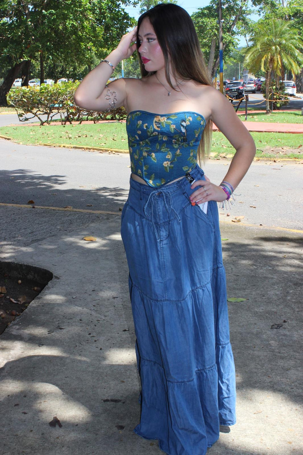 👖 Falda Maxi Denim